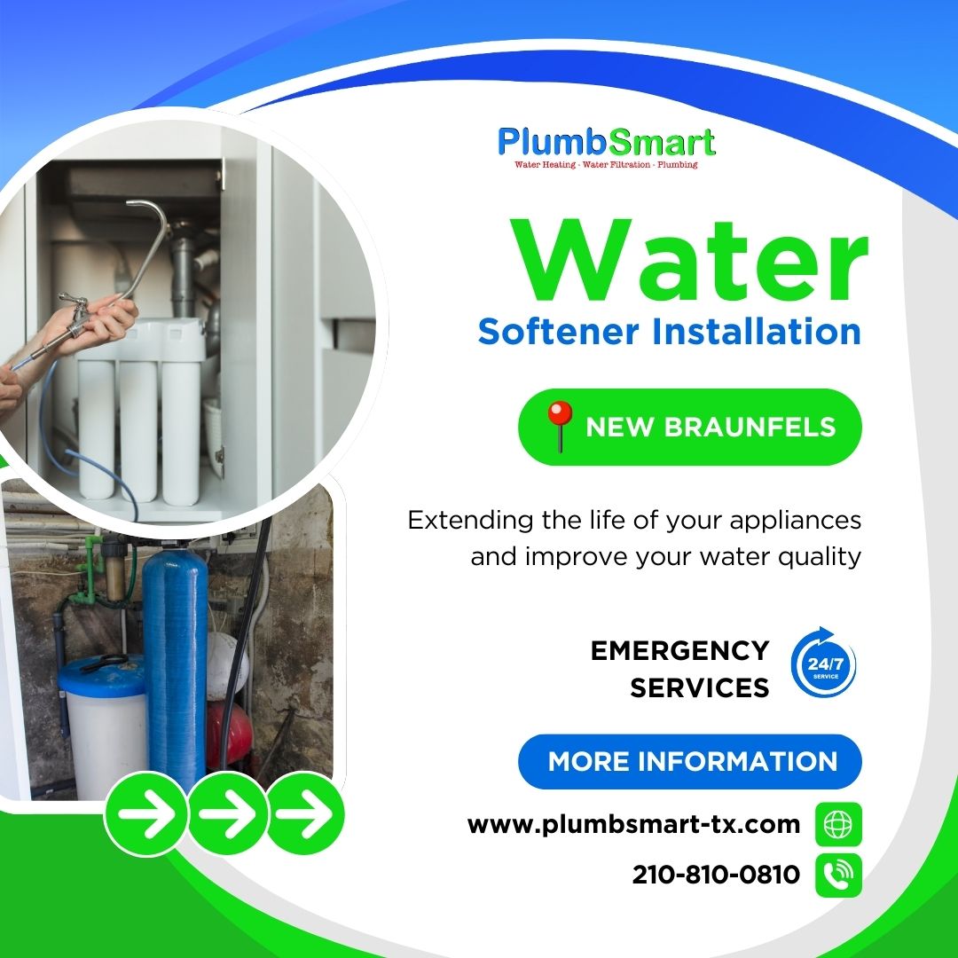 Water Softener Installation In New Braunfels